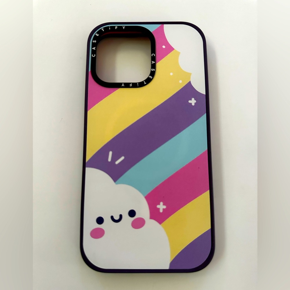 iPhone 14 Pro Max Case Rainbow Magsafe